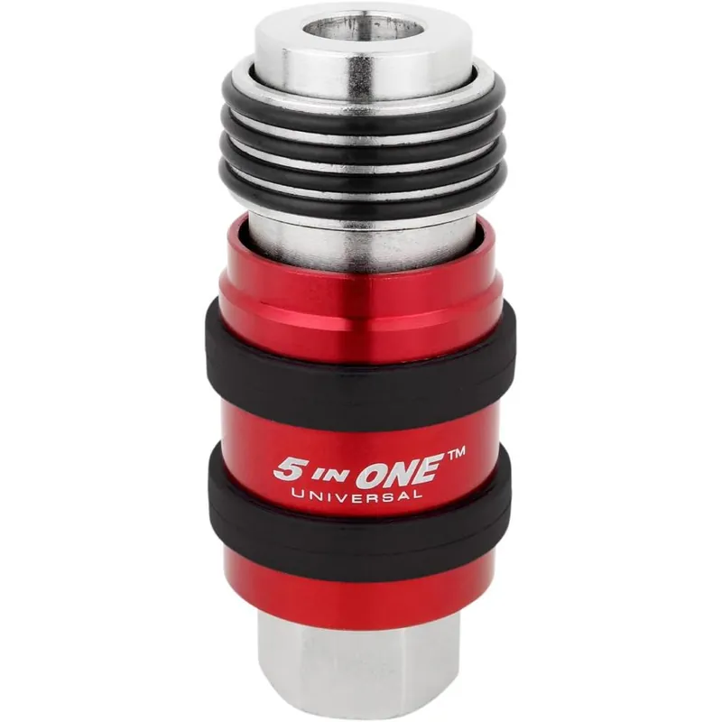 Milton S-1750 5 in ONE Universal Safety Exhaust Quick-Connect Industrial Coupler Same Day Shipping