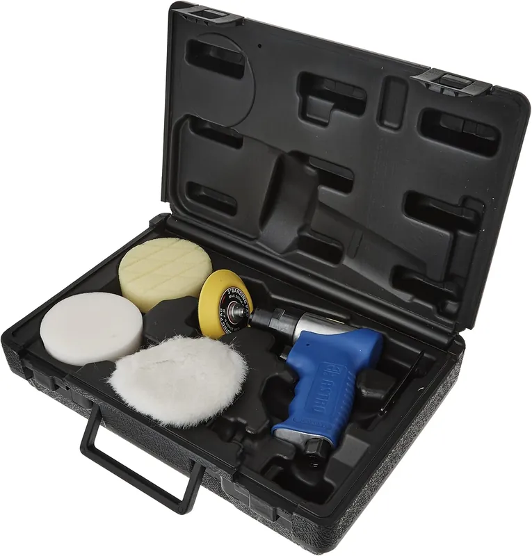 Astro Pneumatic 3055 3-Inch Mini Air Polishing Kit Viral