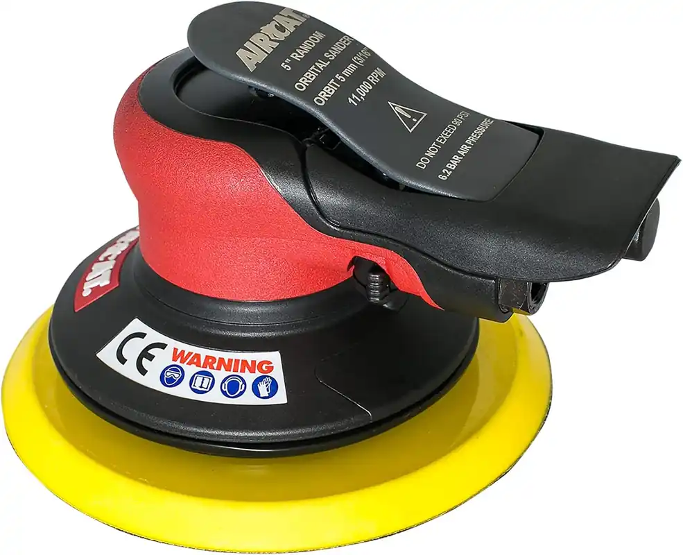 Order Now AirCat 6700-5-336 5" Palm Sander 3/16" Orbit Small Red/Black