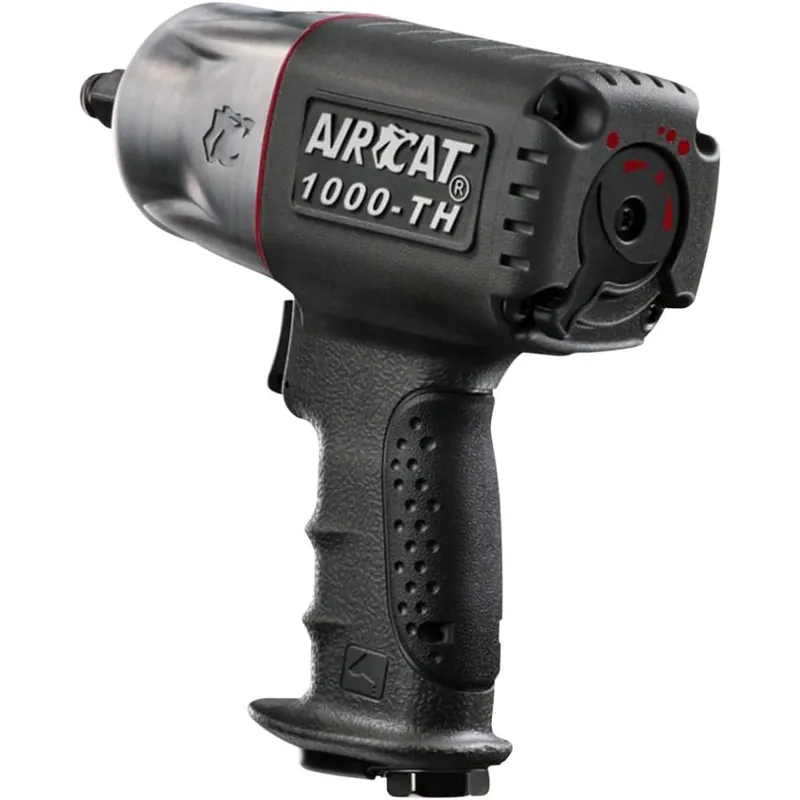 Top Pick AirCat 1000-TH 1/2-Inch Composite Air Impact Wrench with Twin Hammer Mechanism