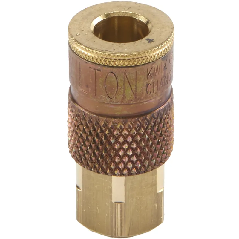 Buy Online Milton S-785 1/4" FNPT Female T-Style Air Compressor Quick Connect Fitting Coupler, Single