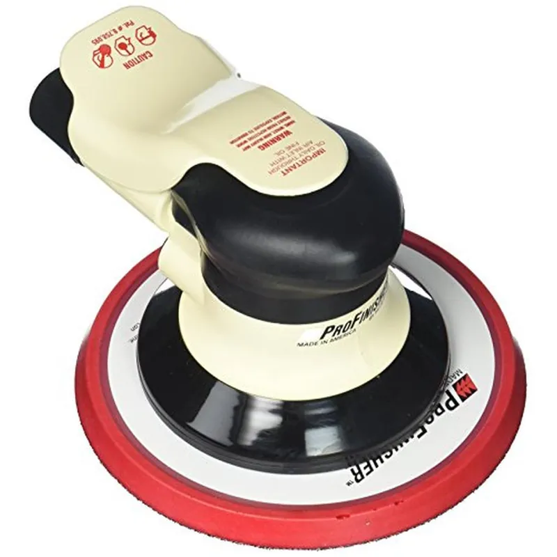 Limited Offer Hutchins Manufacturing 500H 3/32" ProFinisher Offset Palm Sander 6" Velcro Pad