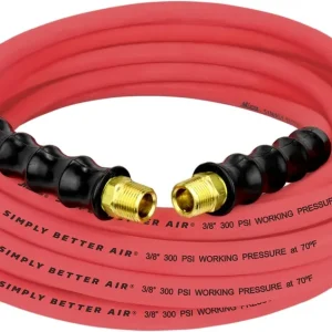 Order Now Milton Industries ULR383538 3/8" X 35' ULTRA LIGHTWEIGHT RUBBER AIR HOSE WITH 3/8" NPT ENDS
