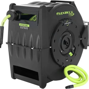 Deal Legacy Manufacturing 1/2" x 50' Retractable Air Hose Reel LEGL8335FZ Industrial Products & Tools