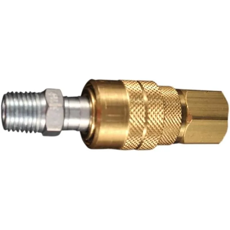 Milton S-711 1/4" NPT M Style Coupler and Plug Luxury