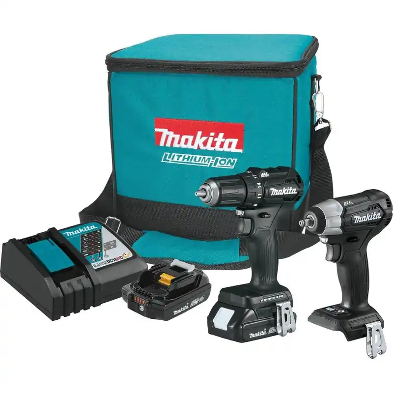 Editor’s Pick Makita Power Tools CX201RB 18V LXT Sub-Compact BL 2-pc. Kit