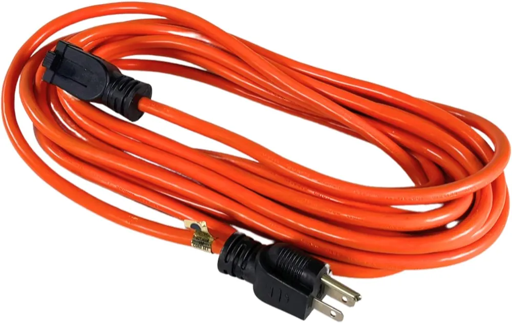 Wholesale Alert Stamping WC-425 Durable 25 Foot Extension Cord, Feet, Orange