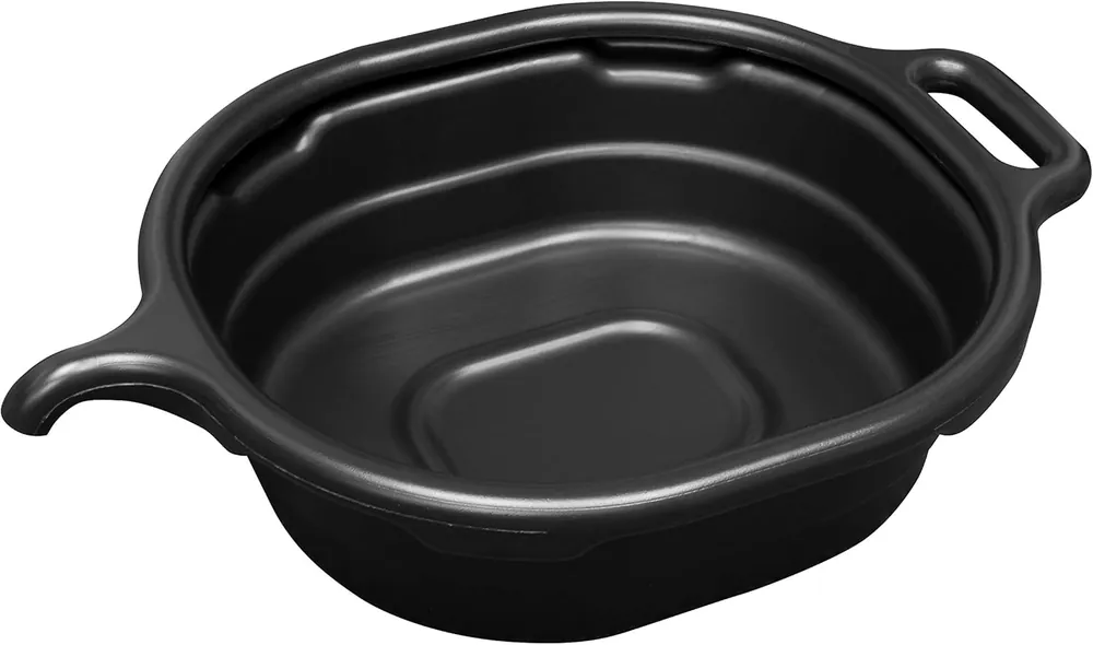 Original Lisle 17972 4.5 Gallon Oval Drain Pan, Black