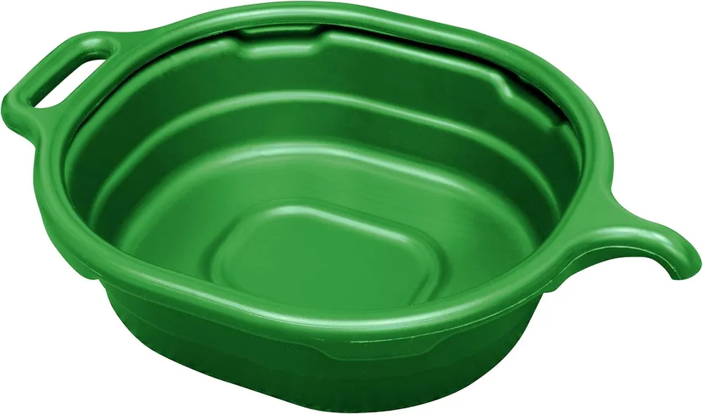 While Supplies Last Lisle 17982 4.5 Gallon Oval Drain Pan, Green