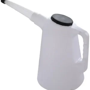 Premium ATD Tools 5336 6-QUART TRANSLUCENT PLASTIC MEASURE WITH FLEXIBLE DETACHABLE SPOUT