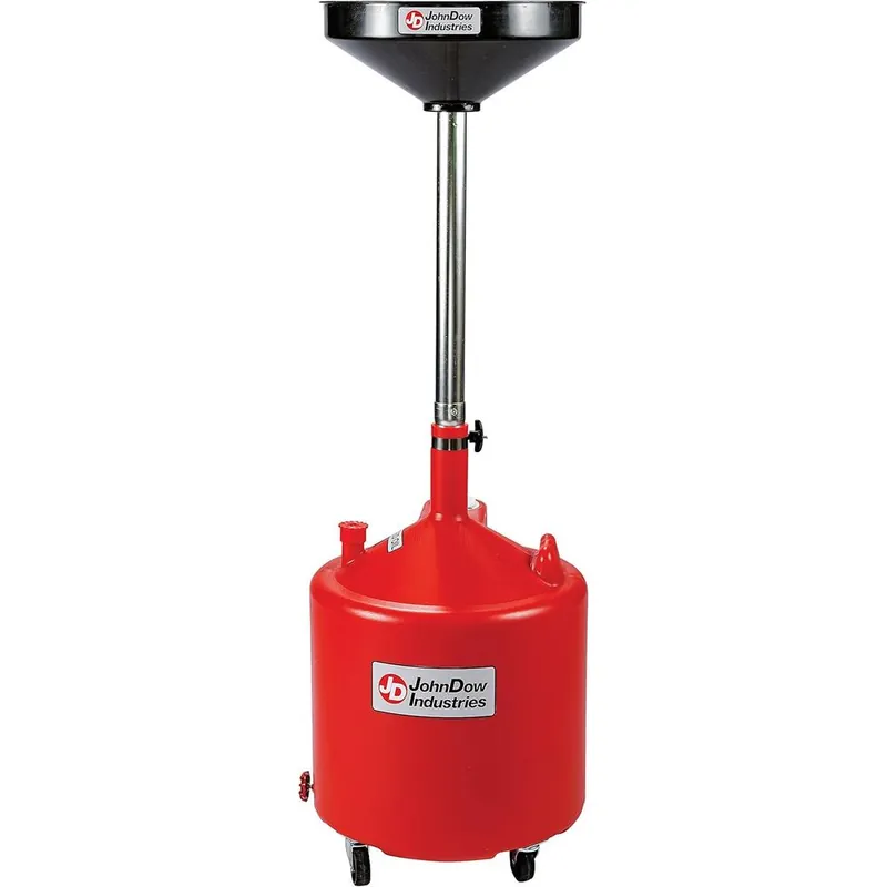 Free Shipping John Dow Industries JDI-18DCP-A Economy Portable Poly Oil Drain, 1 Pack