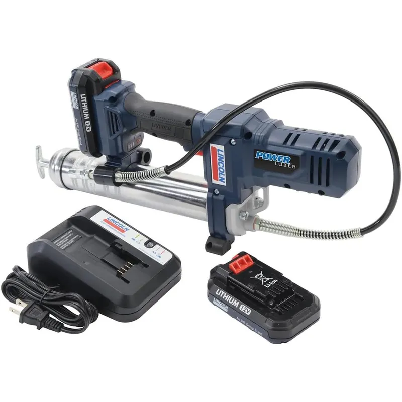Lincoln Industrial 1264 12V Li-Ion PowerLuber Two Battery Kit Modern