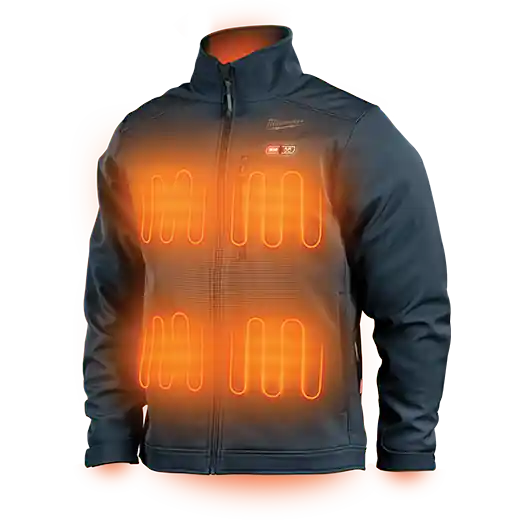 Price Drop Milwaukee Tool 204BL-21XL M12™ Heated TOUGHSHELL™ Jacket, Blue, X-Large
