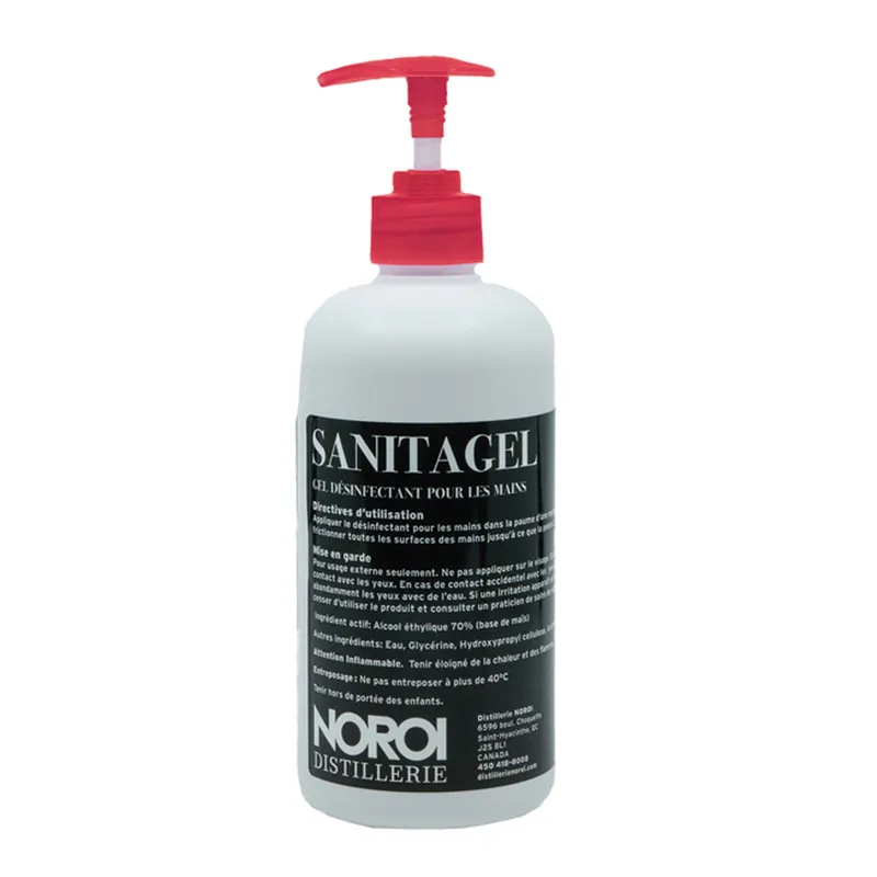 Tobeq 25589 500mL Hand Sanitizer Gel with 70% Ethyl Alcohol Limited Edition
