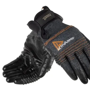 Ansell 111811 ActivArmr 97-008 Multipurpose Gloves - Medium-Duty, Abrasion Resitance, Size Medium (1-Pair) Trusted Brand