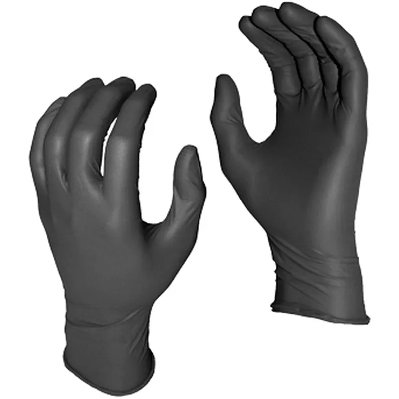 Watson Gloves WTS5555PFXXL (50) 8 Mil Black Nitrile Gloves Xx-L Today Only