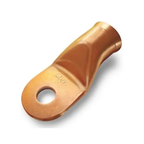 Worldwide Shipping FTZ Industries Copper Starter Lug, Bare, 6 AWG, 1/2-in Stud