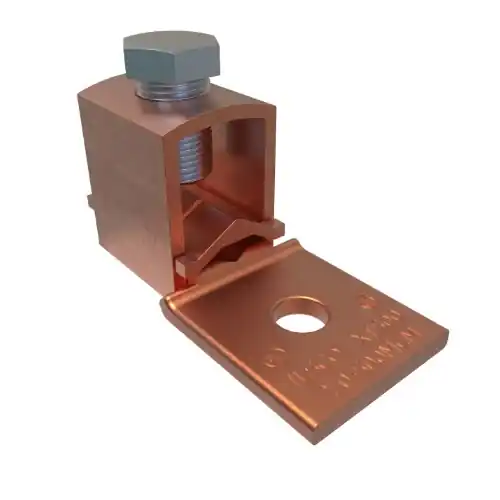 Affordable FTZ Industries Mechanical Lug, 500-2/0, 1 Port, 3/8-in Bolt Size, Copper