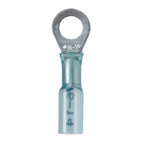 While Supplies Last FTZ Industries Clear Seal Ring, Brazed Seam, 16-14 AWG, #10 Stud