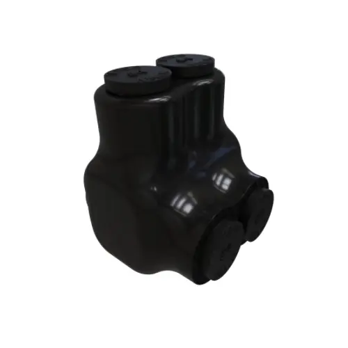 Viral FTZ Industries Insulated Multi-Tap Connector, Single Sided, 2 Ports, 4-14 AWG