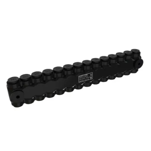 Weekend Sale FTZ Industries Insulated Multi-Tap Connector, 12 Ports, 750-250 kcmil, Mountable, BK
