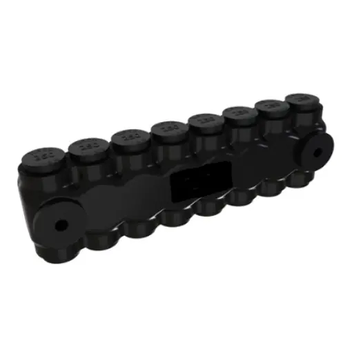 Reduced Price FTZ Industries Insulated Multi-Tap Connector, 6 Ports, 350-6 kcmil, Mountable, Black