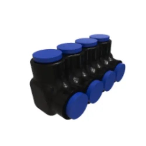 Bargain FTZ Industries Insulated Multi-Tap Connector, Single Sided, 4 Port, 350-6 kcmil, Flex
