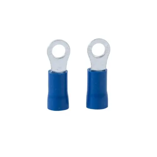 Gardner Bender 16-14 AWG 4-6 Stud Ring Terminal, Blue One Day Deal