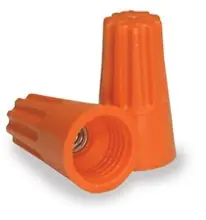Buy Direct King Innovation Contractor Choice Orange Wire Connector, Pack of 100