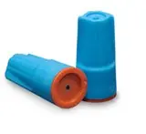 Mega Sale King Innovation DryConn Aqua/Orange Waterproof Wire Connector, Card of 6
