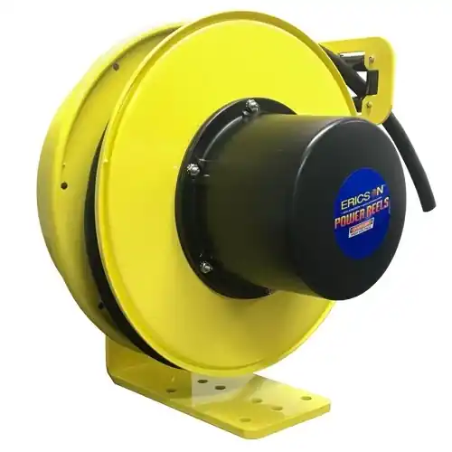 No Minimum Order Ericson 20-ft Retractable Reel, Blunt Cable, 12/3 AWG