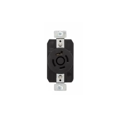 Hot Picks Eaton Wiring 30 Amp Color Coded Receptacle, 4-Pole, 5-Wire, #14-8 AWG, 600V, Black