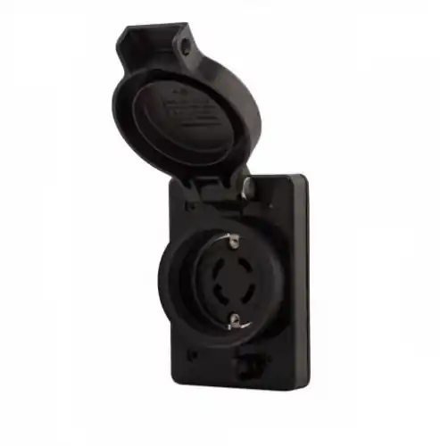Eaton Wiring 30 Amp Locking Receptacle, Watertight, NEMA L23-30, 347/600V, Black Place Order