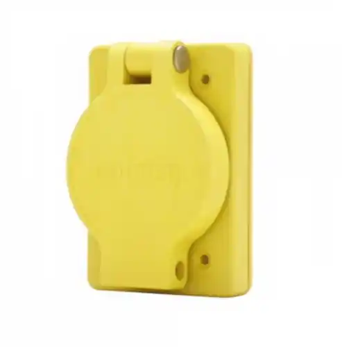 Flash Sale Eaton Wiring 20 Amp Locking Receptacle, Watertight, NEMA L6-20, Yellow