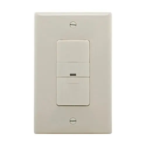 Affordable Eaton Wiring 3-Way Occupancy Sensor Switch, 1-Pole, 1-Ph, 120V, L. Almond