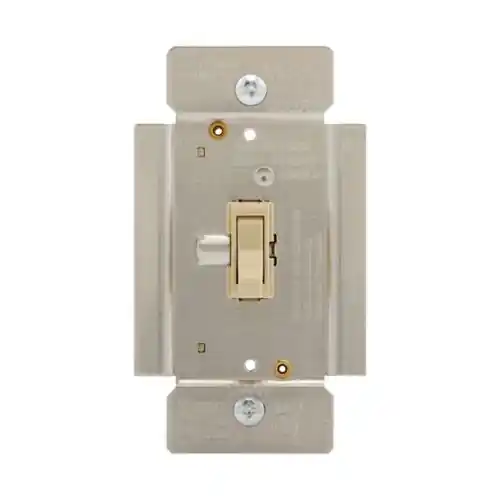 Viral Eaton Wiring Toggle Dimmer Switch, 3 Way, Single-Pole, 1-Ph, 120V, Ivory