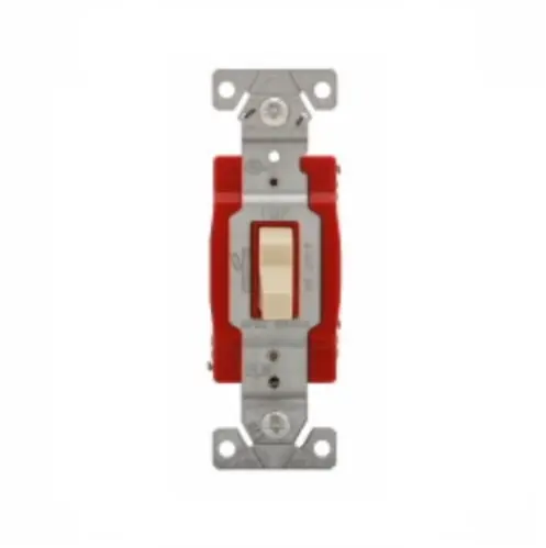 Eaton Wiring 20 Amp Toggle Switch, 3-Way, Ivory While Supplies Last