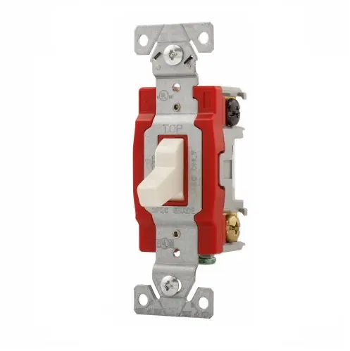 Buy Online Eaton Wiring 20 Amp Toggle Switch, 4-Way, Light Almond