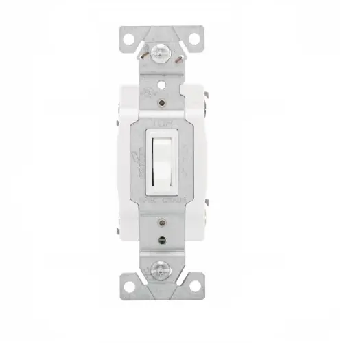 Money Back Guarantee Eaton Wiring 15 Amp Toggle Switch, 4-Way, White