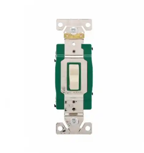 Eaton Wiring 30 Amp Toggle Switch, Industrial Grade, Ivory Direct From Manufacturer