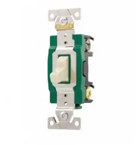 Eaton Wiring 30 Amp Toggle Switch, Industrial Grade, Ivory Order Now