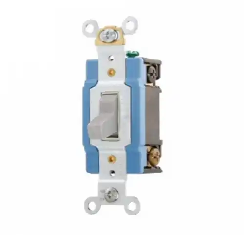 Free Delivery Eaton Wiring 15 Amp Toggle Switch, Single-Pole, Industrial, Grey