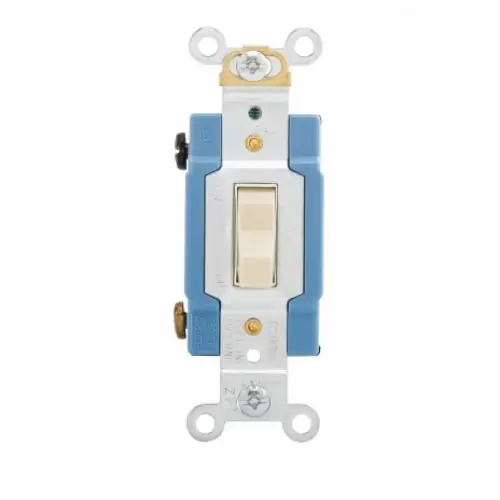 Money Back Guarantee Eaton Wiring 15 Amp Toggle Switch, Double-Pole, Industrial, Ivory