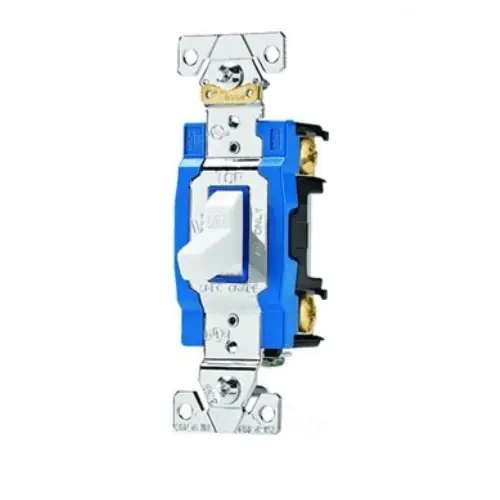 Free Shipping Eaton Wiring 15 Amp Toggle Switch, Double-Pole, Industrial, White