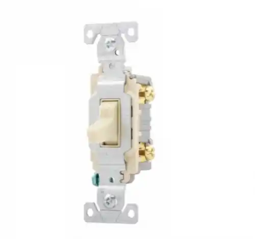 Price Cut Eaton Wiring 20 Amp Toggle Switch, Commercial, 120/277V, Ivory