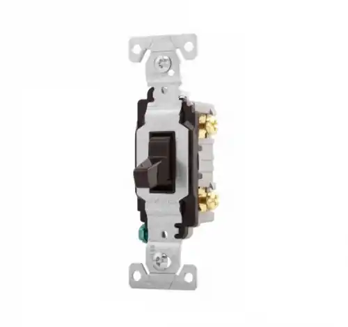 Eaton Wiring 20 Amp Toggle Switch, 2-Pole, Commercial, Brown Top Pick