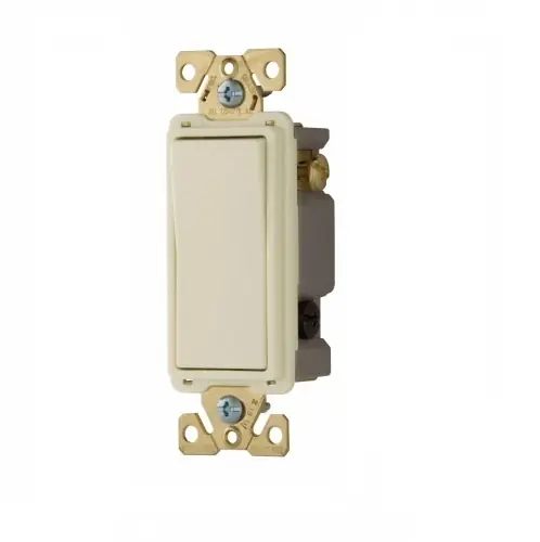 Eaton Wiring 20 Amp 4-Way Lighted Rocker Switch, Light Almond Deal