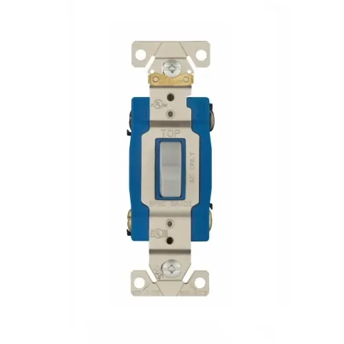 Eaton Wiring 15 Amp Toggle Switch, 4-Way, Industrial, Grey Secure Checkout