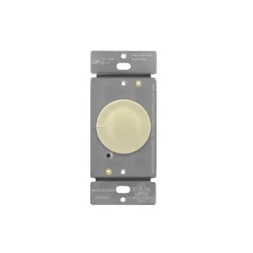 Free Delivery Enerlites Light Almond 3-Speed Rotary Fan Control