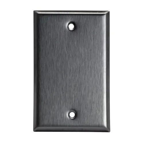 Deal Enerlites Stainless Steel 1-Gang Blank Metal Wall Mounted Plate